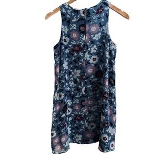 LOFT Floral Sleeveless Dress XS